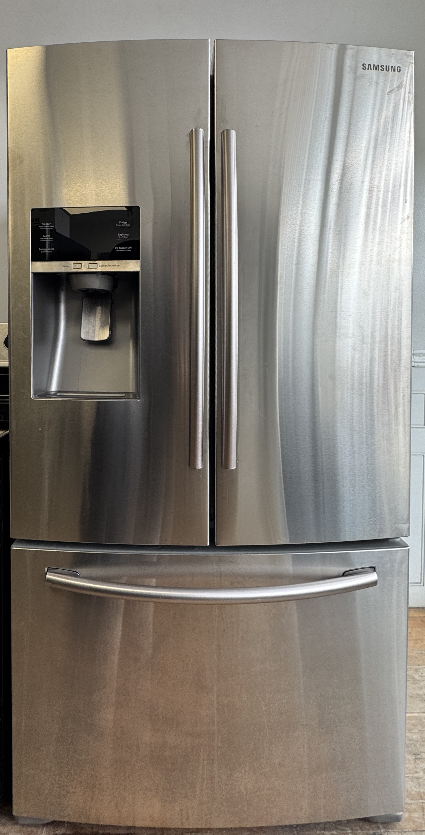 Samsung - 36'' Refrigerator - Stainless steel - French door - Refurbished - 10002