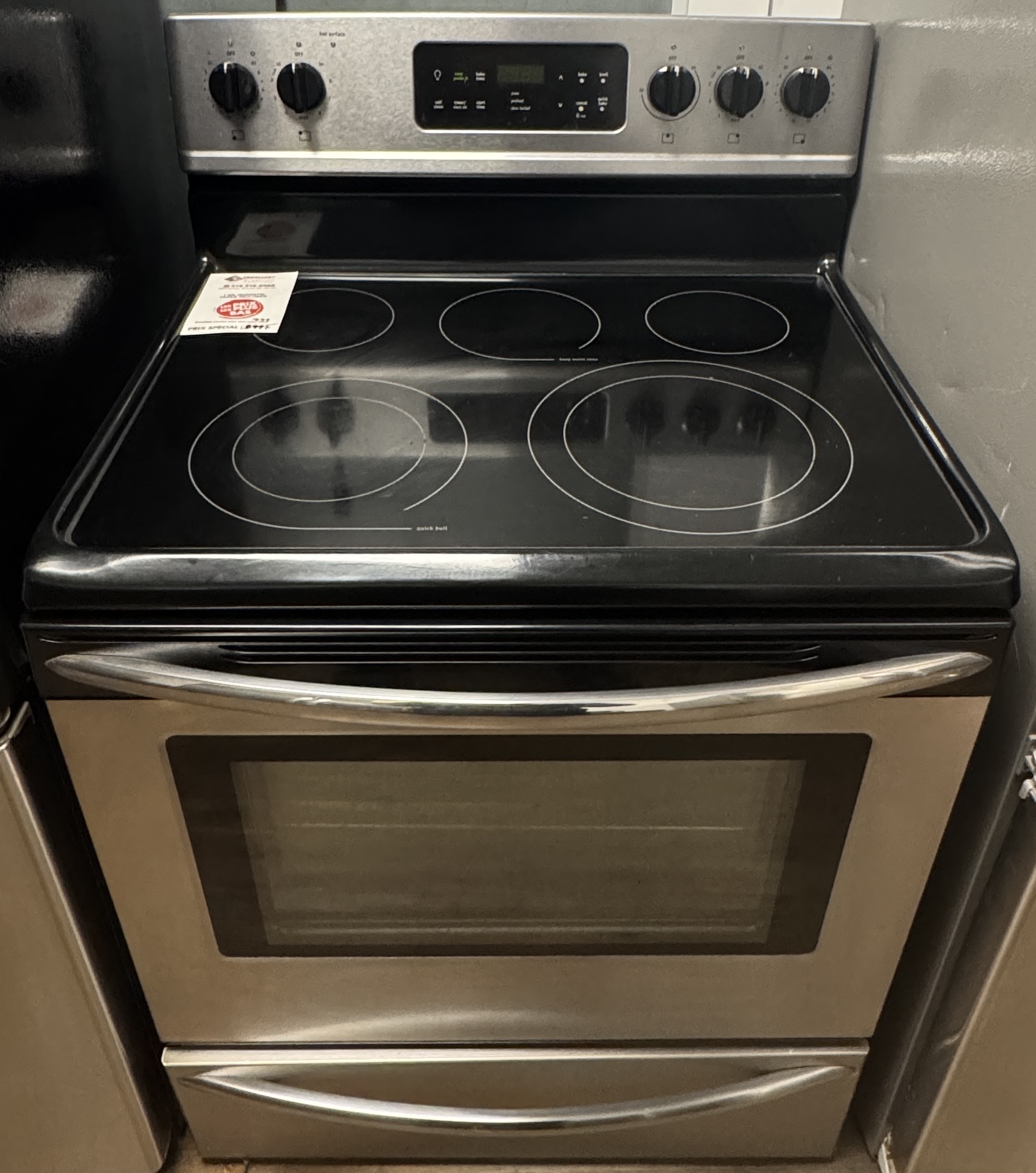 Whirlpool - 30'' Stove - Stainless steel - Ceramic Glace - Refurbished - 11003