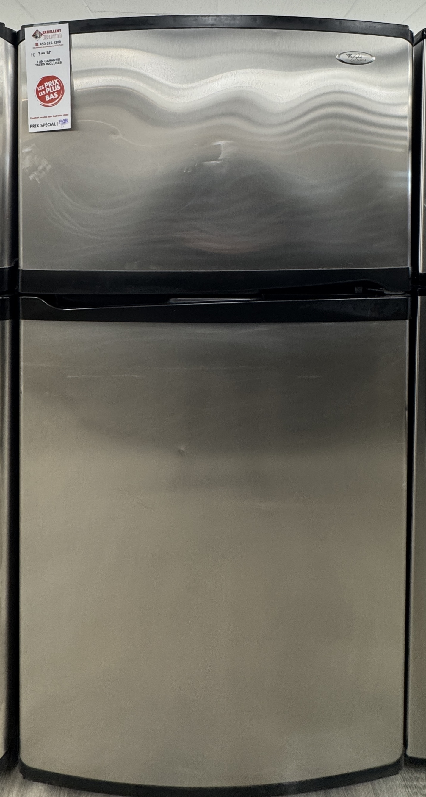 Whirlpool Gold Series - 33'' Refrigerator - Stainless Steel - Gold Series - Refurbished - 30018
