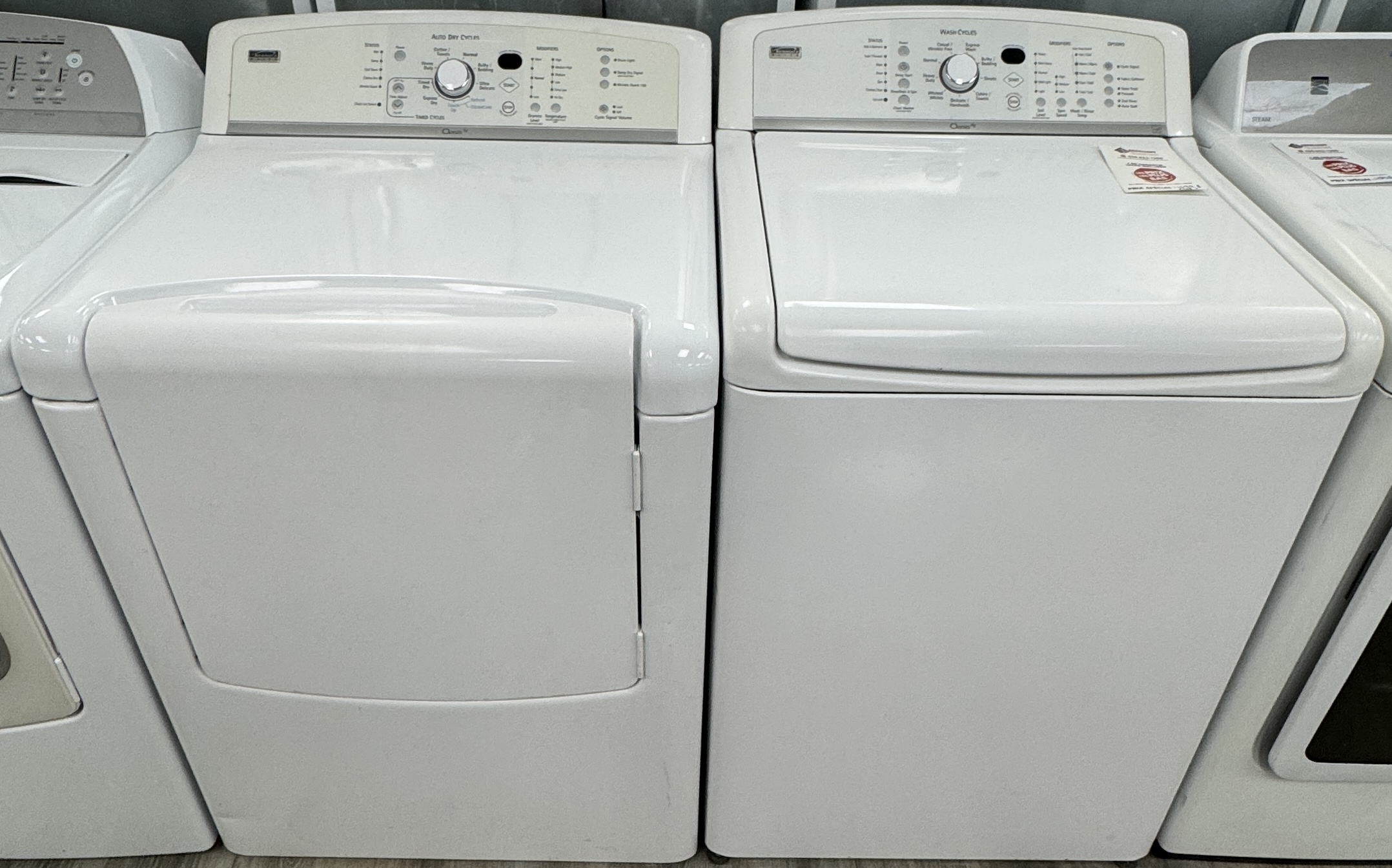 Kenmore Elite - 27'' Washer-Dryer - White - Cabrio - Refurbished - 32012