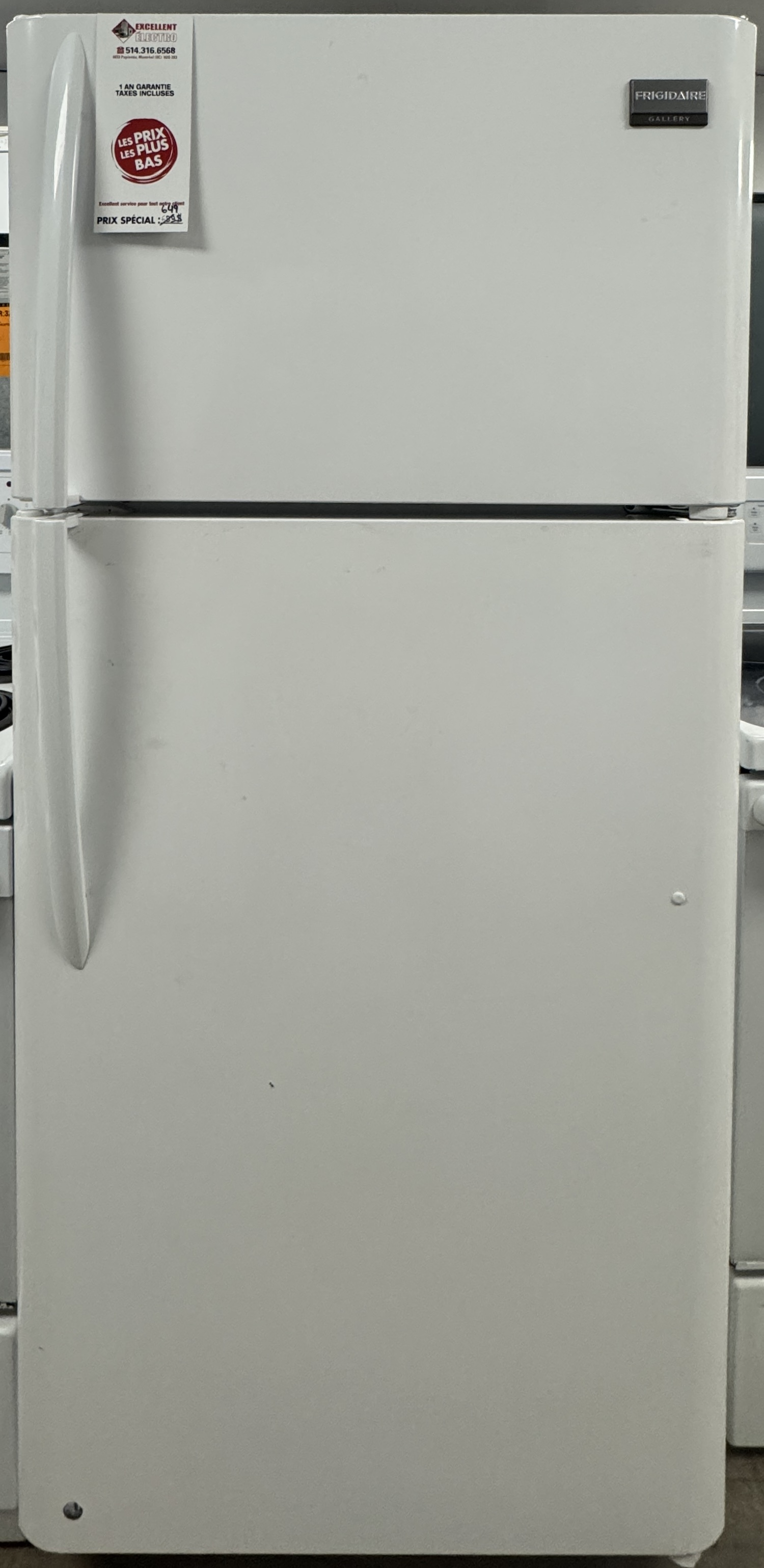 Frigidaire Gallery - 30'' Refrigerator - White - Standard - Refurbished - 10014